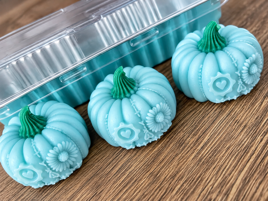Sugar Skull Pumpkin (set of 3)