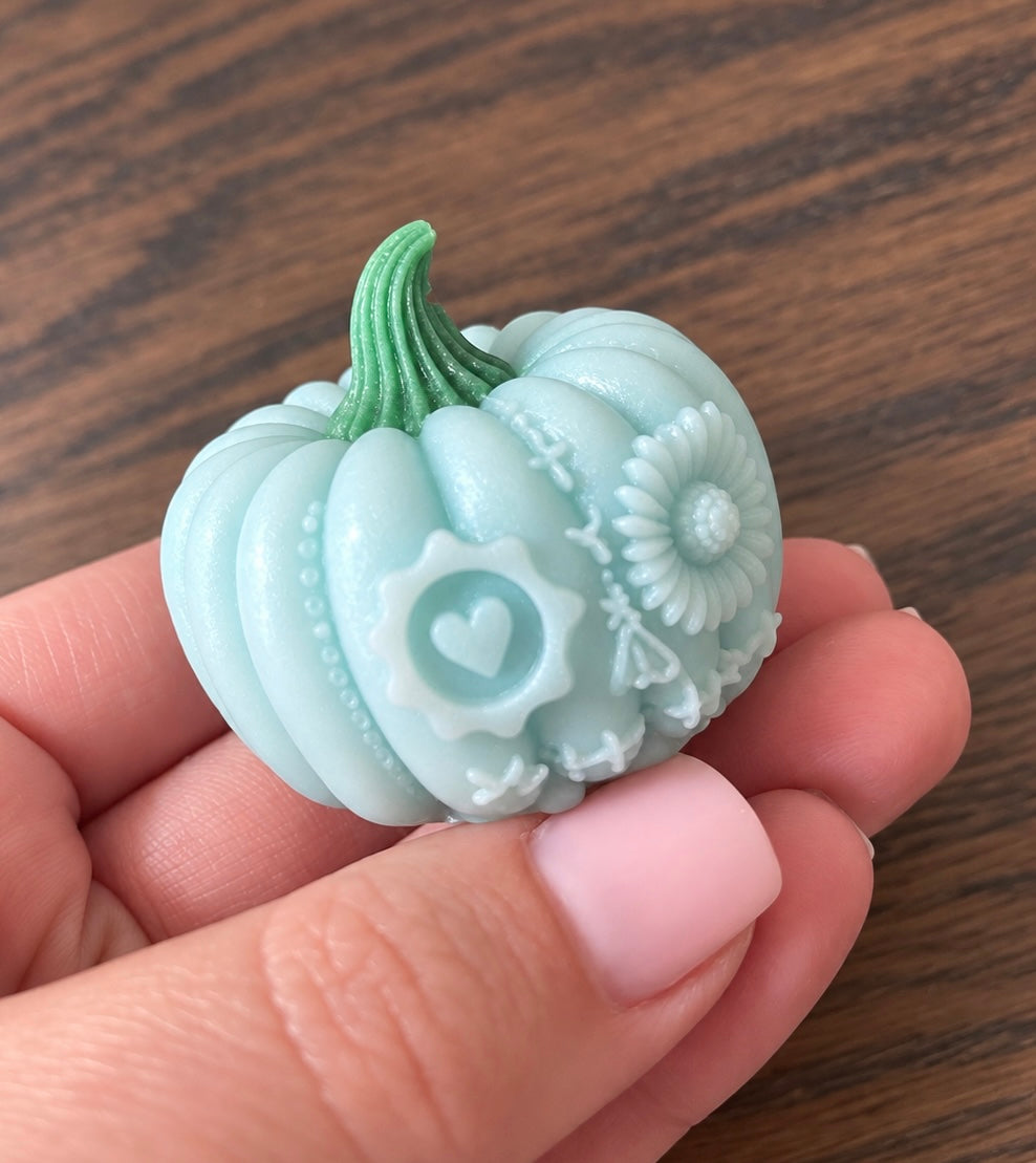 Sugar Skull Pumpkin (set of 3)