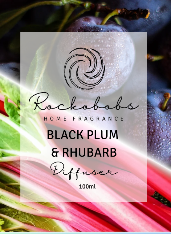 Black Plum & Rhubarb Reed Diffuser - 100ml