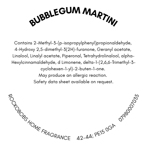 Bubblegum Martini Swirl Clam - 50g