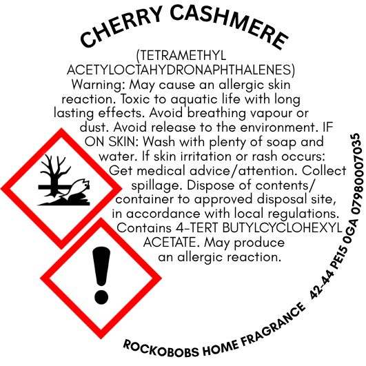 Cherry Cashmere Wax Melt Deli Crown | 50g