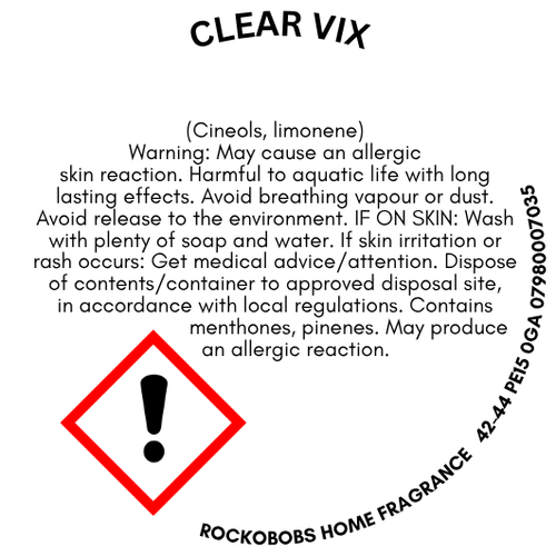 Clear Vix Snap Bar - 50g