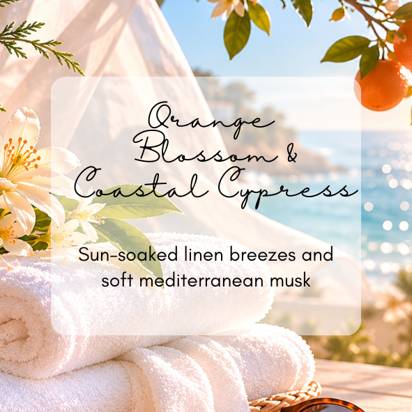 Orange Blossom and Coastal Cypress - Deli Crown