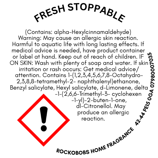 Fresh Stoppable Wax Melt Snap Bar | 50g