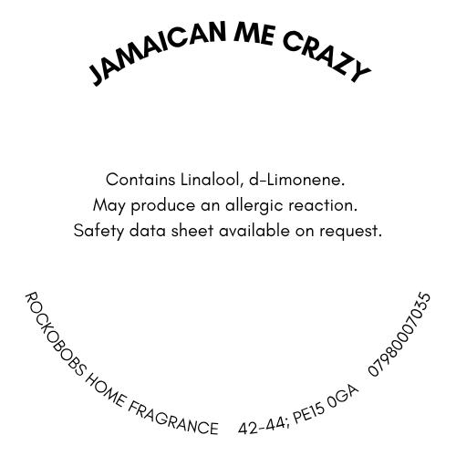 Jamaican Me Crazy Wax Melt Snap Bar | 50g