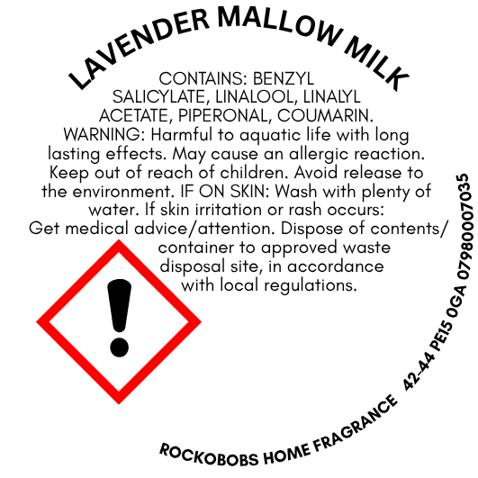 Lavender Mallow Milk Wax Melt Snap Bar | 50g