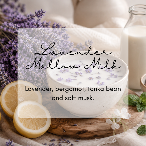 Lavender Mallow Milk Wax Melt Snap Bar | 50g