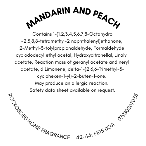 Mandarin and Peach Jumbo - 20g