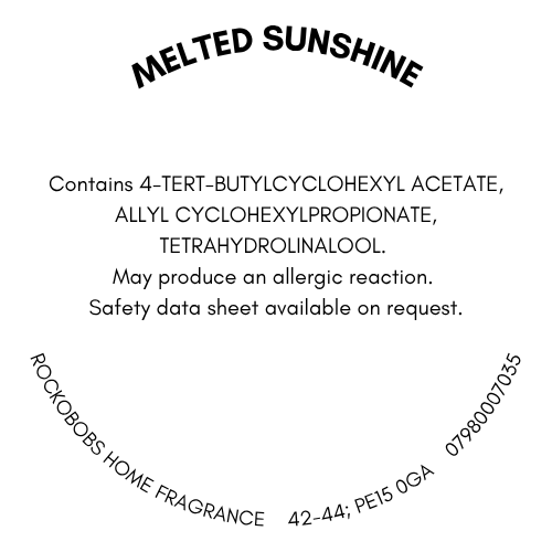 Melted Sunshine | Wax Melt Deli Crown | 50g