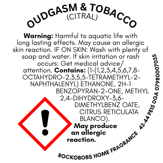 Oudgasm & Tobacco | Wax Melt Deli Crown | 50g