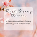Peach Cherry Blossom Wax Melt Deli Crown | 50g