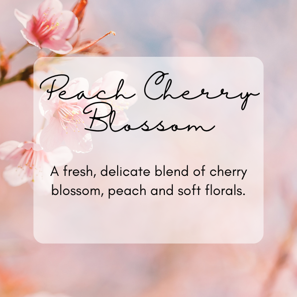 Peach Cherry Blossom Wax Melt Snap Bar | 50g