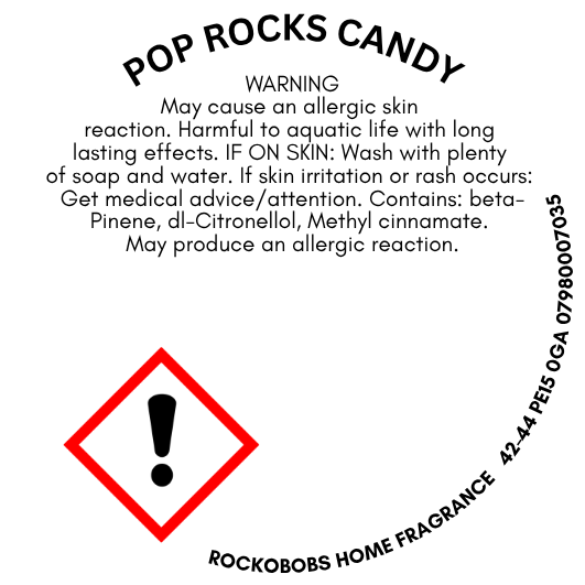 Pop Rocks Candy Wax Melt Snap Bar | 50g