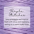 Purple Stitches | Wax Melt Deli Crown | 50g