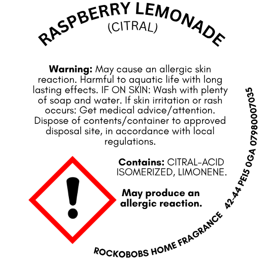 Raspberry Lemonade Wax Melt Snap Bar | 50g