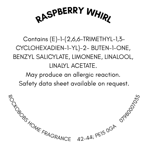 Raspberry Whirl Wax Melt Snap Bar | 50g