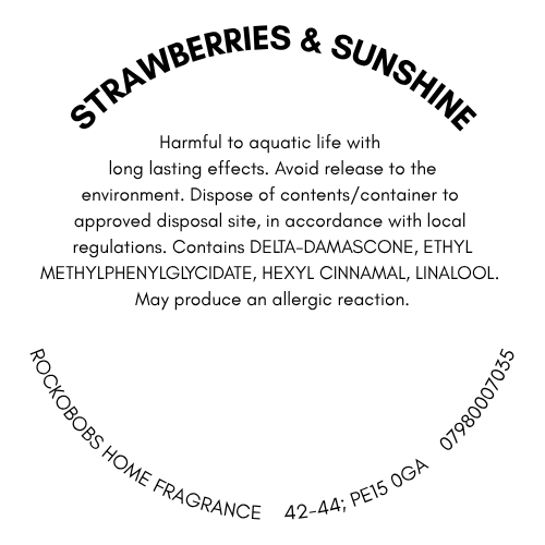 Strawberries and Sunshine Jumbo - 20g