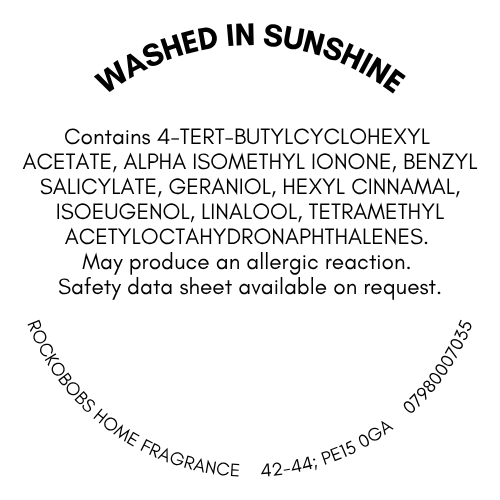 Washed in Sunshine Wax Melt Deli Crown | 50g