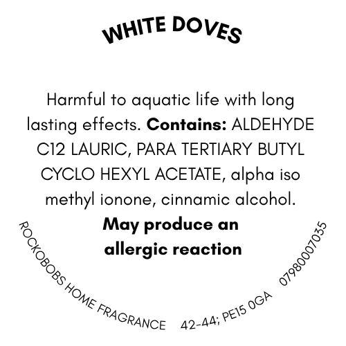 White Doves | Wax Melt Deli Crown | 50g