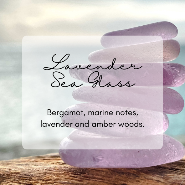 Lavender Sea Glass Wax Melt Snap Bar | 50g