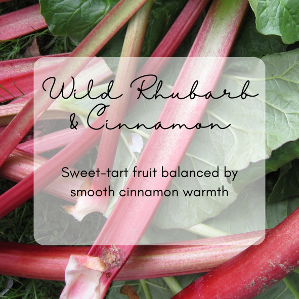 Wild Rhubarb & Cinnamon | Wax Melt Deli Crown | 50g